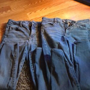 Same pair of american eagle jeans.